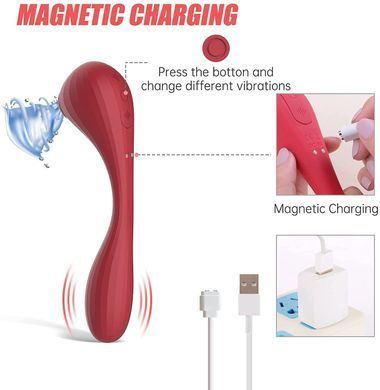 Вакуумний вагінально-кліторальний стимулятор Magic Motion Bobi Red, керування зі смартфона SO5745 фото Купити Вакуумний вагінально-кліторальний стимулятор Magic Motion Bobi Red, керування зі смартфона  Magic Motion (Китай) 1 986 грн