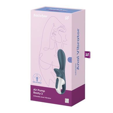 Анальный вибратор надувной Satisfyer Air Pump Booty 2 SO8410 фото Купить Анальный надувной вибратор Satisfyer Air Pump Booty 2  Satisfyer  2 012 грн