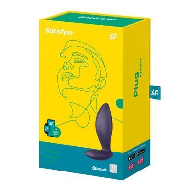 Анальна смарт-пробка з вібрацією Satisfyer Power Plug, дуже потужна SO8678 фото Купити Анальна смарт-пробка з вібрацією Satisfyer Power Plug, дуже потужна  Satisfyer (Німеччина) 2 217 грн