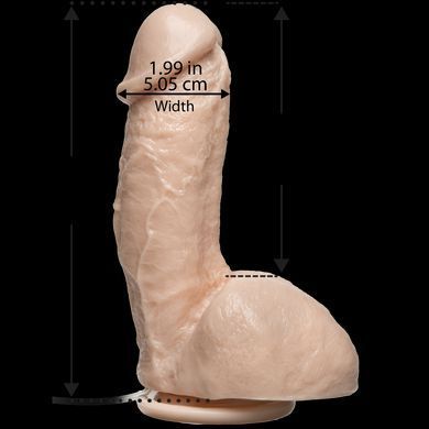 Кончающий фаллоимитатор Doc Johnson The Amazing Squirting Realistic Cock, ПВХ, диаметр 5,1см SO1973 фото Купить   Doc Johnson (США) 3 695 грн