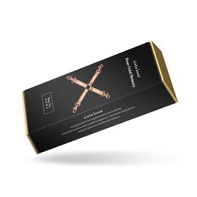 Хрестовина для фіксації Liebe Seele Rose Gold Memory Hog Tie, натуральна шкіра, рожеве золото SO9498 фото Купити Хрестовина для фіксації Liebe Seele Rose Gold Memory Hog Tie, натуральна шкіра, рожеве золото  Liebe Seele (Японія) 1 052 грн