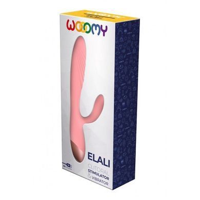 Вибратор-кролик Wooomy Elali Pink Rabbit Vibrator SO7411 фото Купить   Wooomy (Іспанія) 1 939 грн