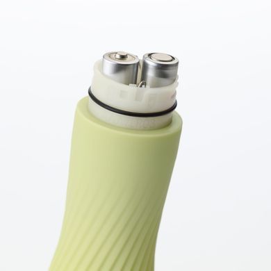 Вибратор IROHA ZEN Matcha с нежной ребристой поверхностью SO4913 фото Купить   Iroha  2 320 грн