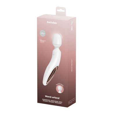 Вібромасажер Satisfyer Wand-erland (White/Rosegold) (м'ята упаковка!!!) SX2697-R фото Купити Вібромасажер Satisfyer Wand-erland (White/Rosegold) (м'ята упаковка!!!)  Satisfyer (Німеччина) 1 939 грн