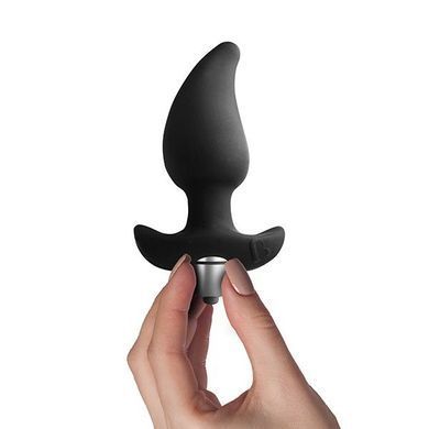 Анальний вібростимулятор Rocks Off Butt Quiver Black, стимуляція простати, макс. діаметр 4,3 см RO2095 фото Купити Анальний вібростимулятор Rocks Off Butt Quiver Black, стимуляція простати, макс. діаметр 4,3 см  Rocks Off (Великобританія) 1 154 грн