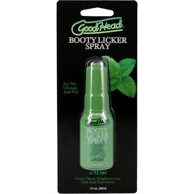 Спрей для анілінгусу Doc Johnson GoodHead Booty Licker Spray - Mint 29 мл SX2528 фото Купити Спрей для анілінгусу Doc Johnson GoodHead Booty Licker Spray - Mint 29 мл  Doc Johnson (США) 609 грн
