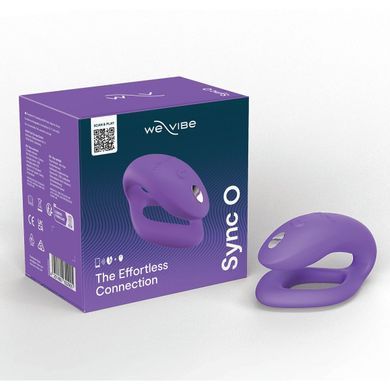 Смарт-вібратор для пар We-Vibe Sync O Light Purple, пульт ДК SX0524 фото Купити Смарт-вібратор для пар We-Vibe Sync O Light Purple, пульт ДК  We-Vibe (Канада) 7 391 грн