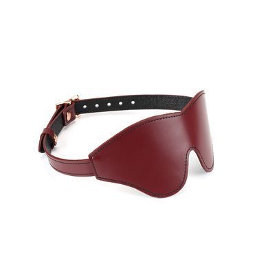 Шкіряна маска на очі Liebe Seele Wine Red Blindfold SO9449 фото Купити Шкіряна маска на очі Liebe Seele Wine Red Blindfold  Liebe Seele (Японія) 1 431 грн