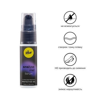 Розслаблювальна анальна сироватка pjur analyse me! Serum 20 мл, утворює плівку, без анестетиків PJ12100 фото Купити Розслаблювальна анальна сироватка pjur analyse me! Serum 20 мл, утворює плівку, без анестетиків  Pjur (Люксембург) 988 грн
