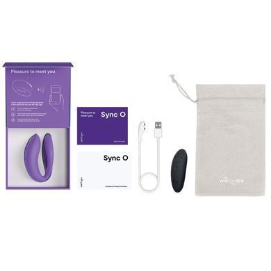 Смарт-вібратор для пар We-Vibe Sync O Light Purple, пульт ДК SX0524 фото Купити Смарт-вібратор для пар We-Vibe Sync O Light Purple, пульт ДК  We-Vibe (Канада) 7 391 грн