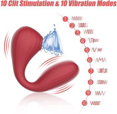Вакуумний вагінально-кліторальний стимулятор Magic Motion Bobi Red, керування зі смартфона SO5745 фото Купити Вакуумний вагінально-кліторальний стимулятор Magic Motion Bobi Red, керування зі смартфона  Magic Motion (Китай) 1 986 грн