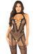 Бодістокінг Leg Avenue Crotchless Bodystocking with Heart One Size, Black SX1759 фото 1