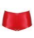 Шорты Noir Handmade F356 Red powerwetlook shorts - S SX2124 фото 6