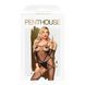 Бодистокинг с контрастным узором Penthouse - Under Arrest Black XL SO5309 фото 3