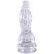 Фентезійний фалоімітатор Doc Johnson Crystal Jellies - Invader Dong 8.5 Inch - Clear SX4432 фото 3