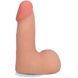 Фалоімітатор Doc Johnson The Realistic Cock ULTRASKYN - 5 Inch with Balls Vanilla &mdash; фото 1