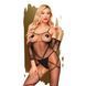 Бодистокинг с контрастным узором Penthouse - Under Arrest Black XL SO5309 фото 1