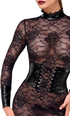 Платье Noir Handmade F375 Noirelle Lace Corset Midi dress S Noir Handmade  &mdash; фото