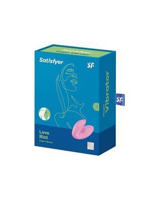 Вибратор на палец Satisfyer Love Riot Pink, 12 вариантов использования SO7788 фото Купить   Satisfyer (Німеччина) 1 588 грн