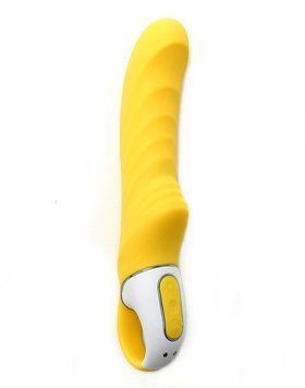Потужний вібратор Satisfyer Vibes Yummy Sunshine (м'яте паковання!!!) SO2203-R фото Купити Потужний вібратор Satisfyer Vibes Yummy Sunshine (м'яте паковання!!!)  Satisfyer  1 719 грн