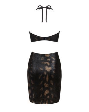 Сукня під зміїну шкіру Obsessive Vivianty dress XS/S, чорна SO7313 фото Купити Сукня під зміїну шкіру Obsessive Vivianty dress XS/S, чорна  Obsessive (Польща) 1 939 грн