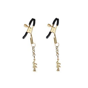 Затискачі для сосків Liebe Seele Rose Pendant Nipple Clamps Gold SX1689 фото Купити Затискачі для сосків Liebe Seele Rose Pendant Nipple Clamps Gold  Liebe Seele (Японія) 895 грн