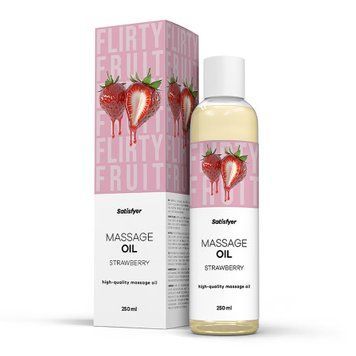 Розпродаж!!! Масажна олія Satisfyer Massage Oil Strawberry 250 мл (термін 30.04.2027) SX2709-R фото Купити Розпродаж!!! Масажна олія Satisfyer Massage Oil Strawberry 250 мл (термін 30.04.2027)   419 грн