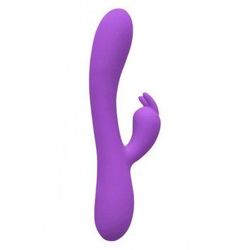 Вибратор-кролик Wooomy Gili-Gili Vibrator with Heat Purple, отросток с ушками, подогрев до 40&deg;С SO7412 фото Купить   Wooomy (Іспанія) 2 281 грн
