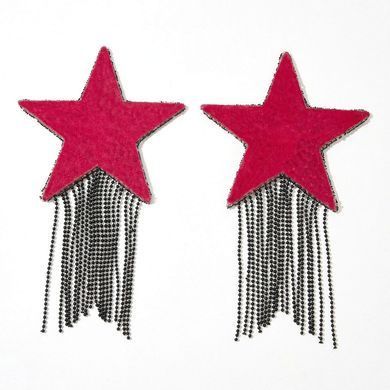 Пестис-звезды с бахромой JSY Nipple Sticker RT236112 Black, стикеры SO8330 фото Купить   JSY (Китай) 424 грн