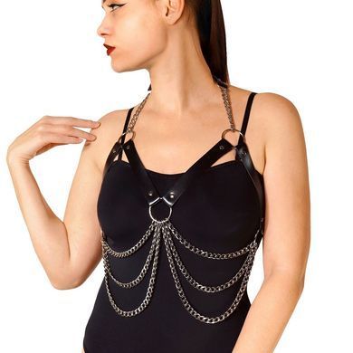 Женская портупея Art of Sex - Louise черная XS-2XL, экокожа SX2354 фото Купить   Art of Sex  1 080 грн