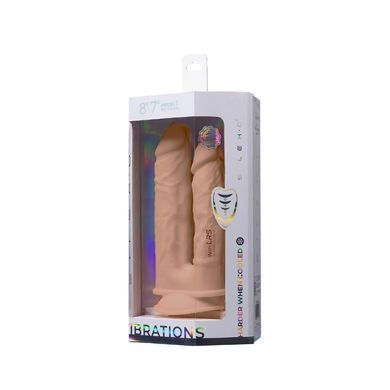 Подвійний фалоімітатор з вібрацією SilexD Double Gusto Vibro Flesh (Model 1 size 8" & 7") + LRS, діаметр 4,5 см та 3,7 см SO8209 фото Купити Подвійний фалоімітатор з вібрацією SilexD Double Gusto Vibro Flesh (Model 1 size 8" & 7") + LRS, діаметр 4,5 см та 3,7 см  SILEXD (Іспанія) 3 603 грн