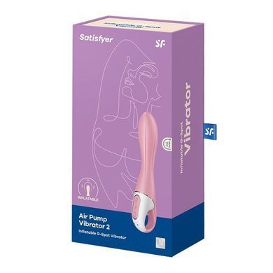 Вібратор точки G надувний Satisfyer Air Pump Vibrator 2 SO8411 фото Купити Вібратор точки G надувний Satisfyer Air Pump Vibrator 2  Satisfyer (Німеччина) 2 217 грн
