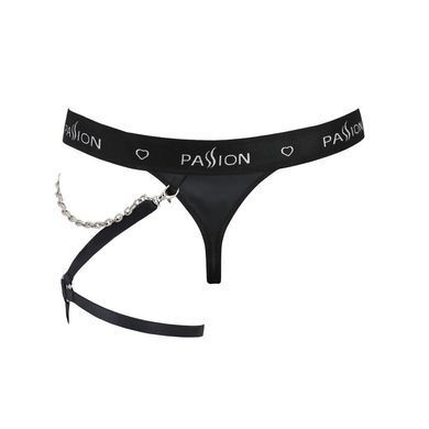 Чоловічі трусики танга з підв&rsquo;язкою Passion 058 THONG BILL XXL/XXXL Black SO7638 фото Купити Чоловічі трусики танга з підв&rsquo;язкою Passion 058 THONG BILL L/XL Black  Passion (Польща) 1 681 грн
