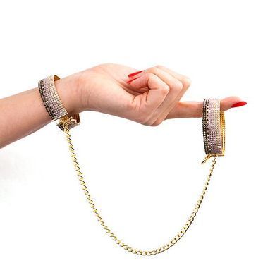 Лакшери наручники-браслеты с кристаллами Rianne S: Diamond Cuffs, подарочная упаковка SO3873 фото Купить   RIANNE S (Нідерланди) 1 477 грн