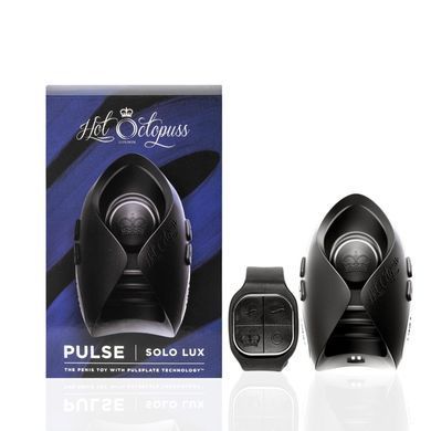 Игрушка для пениса Hot Octopuss PULSE SOLO LUX, пульсация, использование без рук SO8722 фото Купить   Hot Octopuss (Великобританія) 5 820 грн