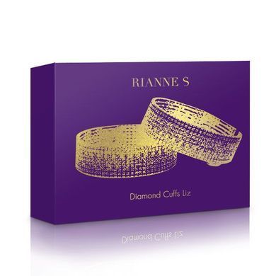Лакшери наручники-браслеты с кристаллами Rianne S: Diamond Cuffs, подарочная упаковка SO3873 фото Купить   RIANNE S (Нідерланди) 1 477 грн