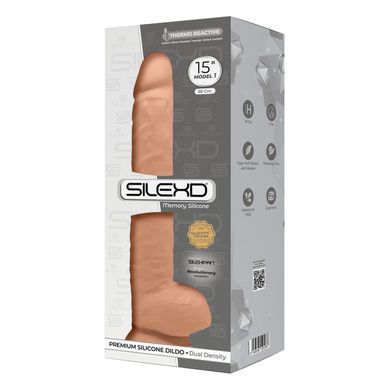 Фалоімітатор SilexD Kingston Flesh (MODEL 15in), двошаровий, силікон+Silexpan, діаметр 7 см SO6029 фото Купити Фалоімітатор SilexD Kingston Flesh (MODEL 15in), двошаровий, силікон+Silexpan, діаметр 7 см  SILEXD (Іспанія) 4 804 грн