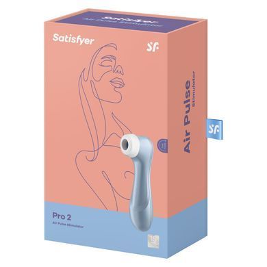 Вакуумный клиторальный стимулятор Satisfyer Pro 2 Blue SO6288 фото Купить   Satisfyer (Німеччина) 2 032 грн