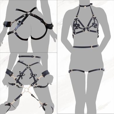 БДСМ-набор LOCKINK YEAHWOW Forced Nadu pose correction set SX2846 фото Купить   LOCKINK (Китай) 2 207 грн