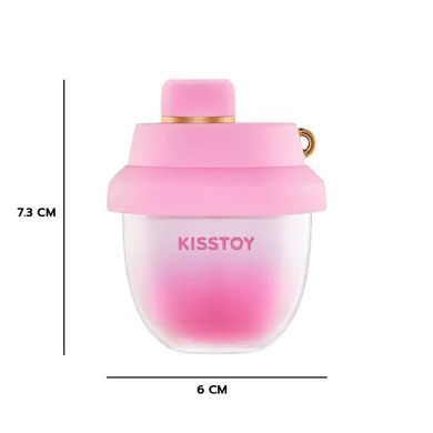 Вакуумный стимулятор-брелок KISSTOY Kiss Pods, 5 уровней интенсивности + Turbo-режим, 2 насадки SX1339 фото Купить   KISSTOY (Китай) 2 586 грн