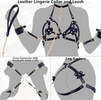 БДСМ-набор LOCKINK YEAHWOW Forced Nadu pose correction set SX2846 фото Купить   LOCKINK (Китай) 2 207 грн