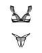 Комплект Obsessive Carrola 2-pcs crotchless set 2XL/3XL &mdash; фото 6