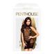 Мини-платье сетка с горлом Penthouse - Epic Night Black S/L SO4357 фото 3