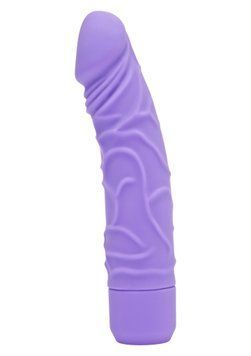 Вибратор классический реалистичный Toy Joy Get Real Classic фиолетовый TOY JOY &mdash; фото