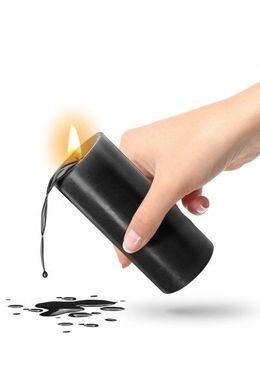 БДСМ-cвеча низкотемпературная Fetish Tentation SM Low Temperature Candle Black SO3754 фото Купить   Fetish Tentation (Франція) 322 грн
