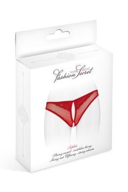 Трусики з перлинами і доступом Fashion Secret Sophie Red SO4717 фото Купити Трусики з перлинами і доступом Fashion Secret Sophie Red  Fashion Secret (Франція) 332 грн