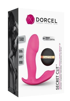 Вібратор Dorcel Secret Clit з підігрівом і пультом ДК, можна під одяг, голосове керування SO3072 фото Купити Вібратор Dorcel Secret Clit з підігрівом і пультом ДК, можна під одяг, голосове керування  Dorcel  3 671 грн
