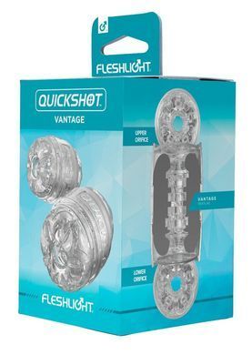 Мастурбатор Fleshlight Quickshot Vantage, компактный, отлично для пар и минета F19914 фото Купить Мастурбатор Fleshlight Quickshot Vantage, компактный, отлично для пар и минета  Fleshlight  2 319 грн