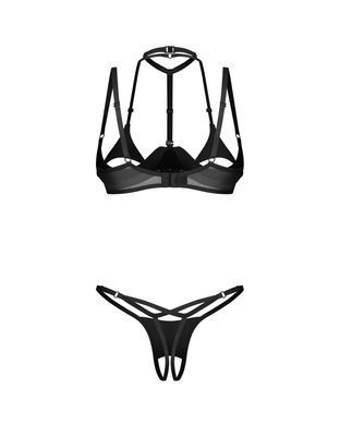 Комплект Obsessive Rolleya 2-pcs crotchless set S/M Obsessive  &mdash; фото
