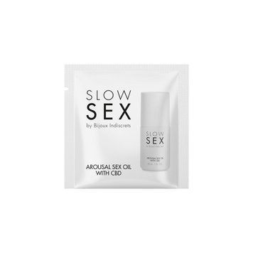 Пробник Bijoux Indiscrets Sachette Arousal CBD - SLOW SEX SO9811 фото Купити Пробник Bijoux Indiscrets Sachette Arousal CBD - SLOW SEX  Bijoux Indiscrets  29 грн